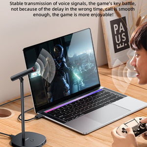 YESIDO KR18 360 Degree Omnidirectional Desktop Noise USB Canceling Microphone, KR18 - laboratorydeal