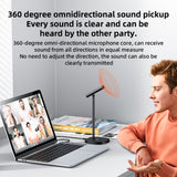 YESIDO KR18 360 Degree Omnidirectional Desktop Noise USB Canceling Microphone, KR18