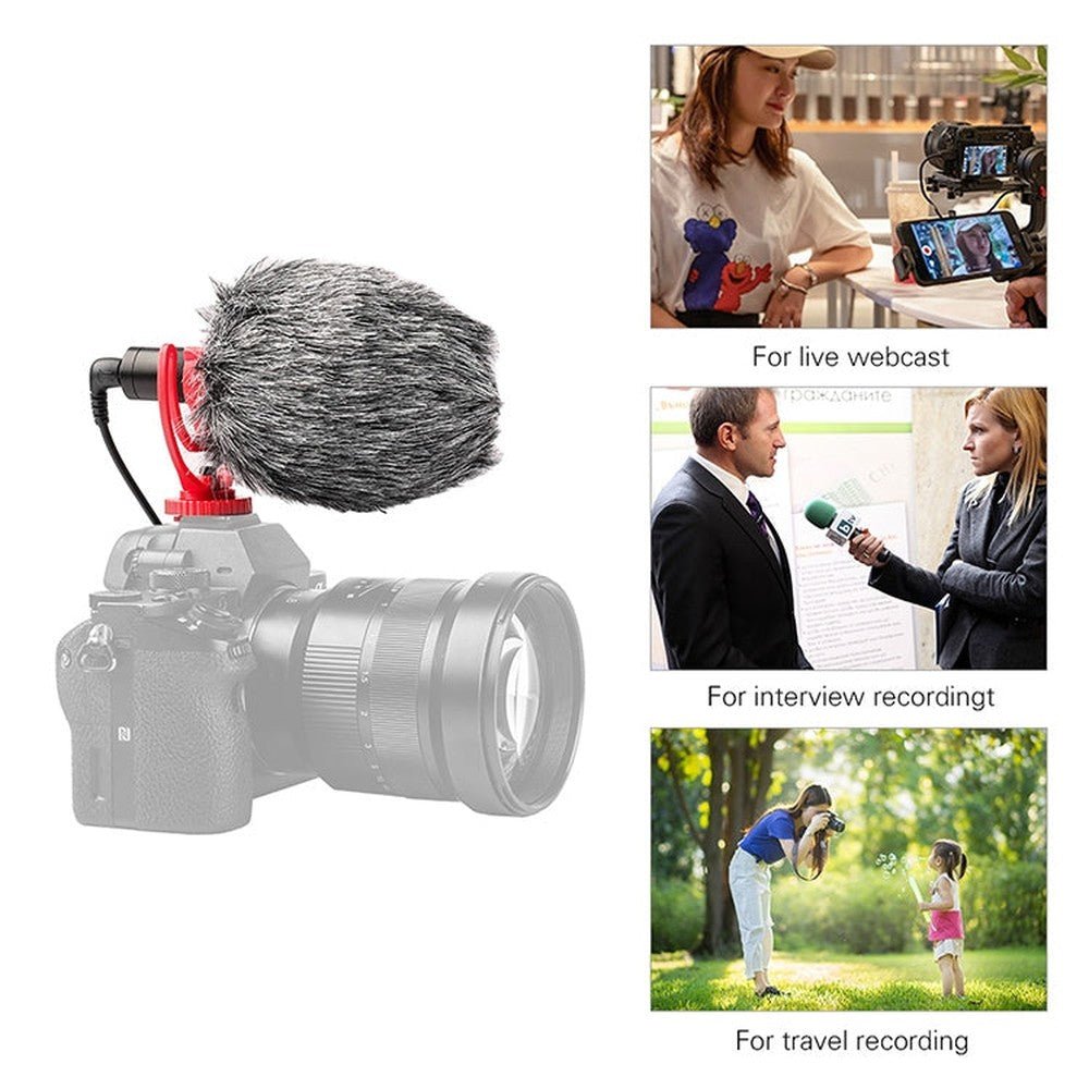 YICHUANG YC - VM100 3.5mm Port Portable Pointing Noise Reduction Microphone - laboratorydeal