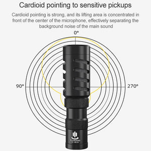 YICHUANG YC - VM100 3.5mm Port Portable Pointing Noise Reduction Microphone - laboratorydeal
