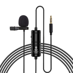 YICHUANG YC - VM20 3.5mm Port Video Recording Omnidirectional Lavalier Microphone, Cable Length: 6m, YC - VM20 - laboratorydeal
