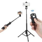 YUNTENG Selfie Stick Tripod Bluetooth Remote Control Camera Stand, 1688 Black, 1688 Pink), 1388 Black