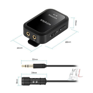 Yanmai BT8 Bluetooth Wireless Microphone - laboratorydeal