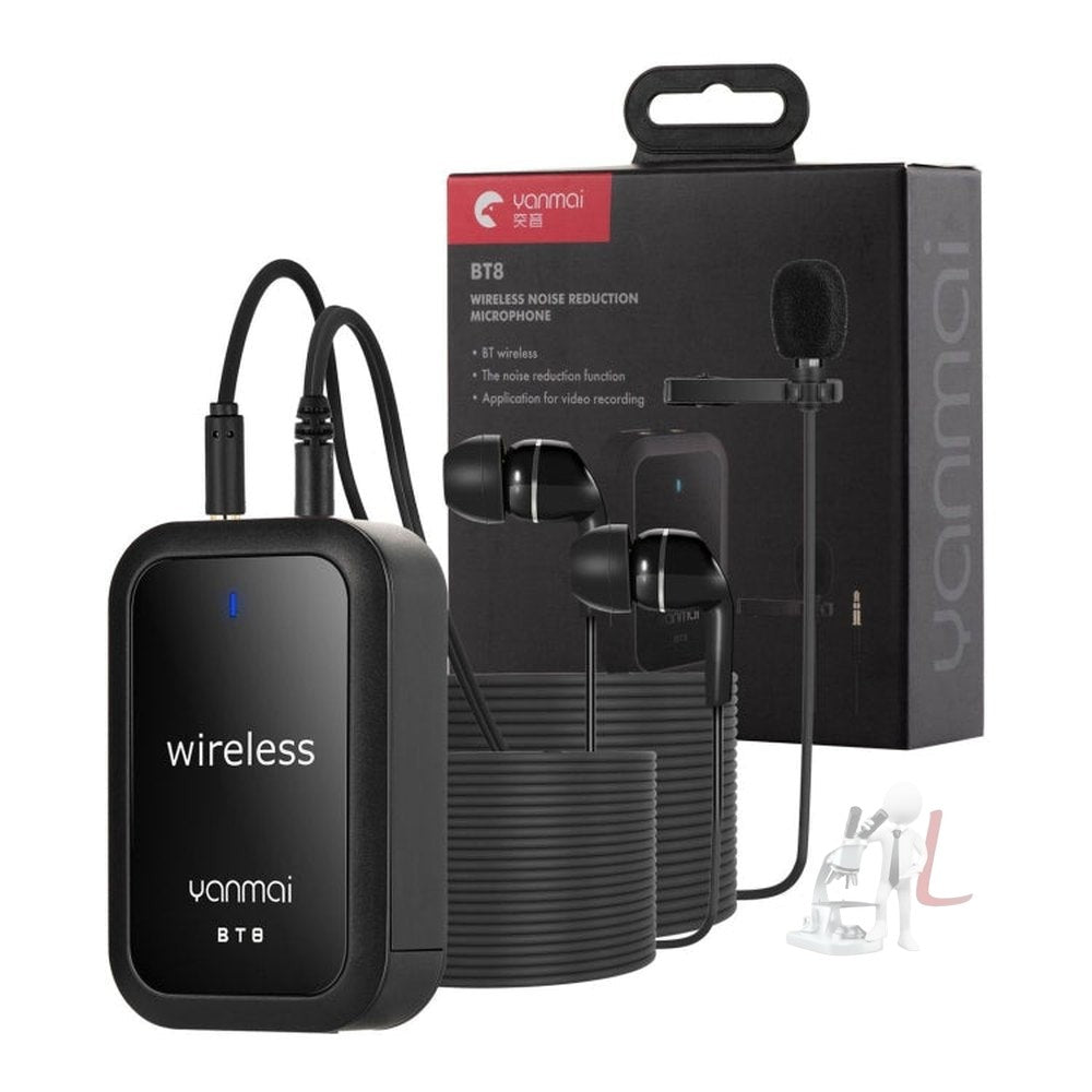 Yanmai BT8 Bluetooth Wireless Microphone - laboratorydeal
