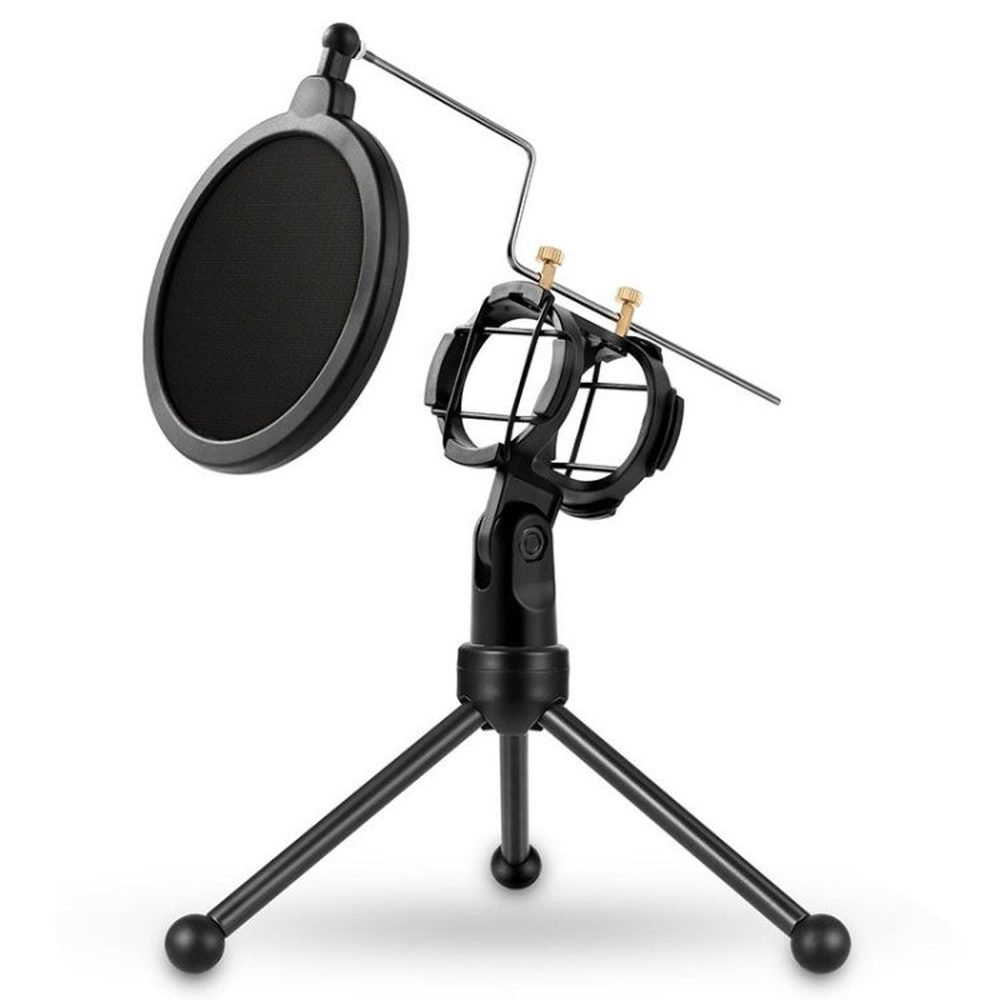 Yanmai PS - 3 Mini Portable Microphone Anti - network Shockproof Desktop Stand - laboratorydeal