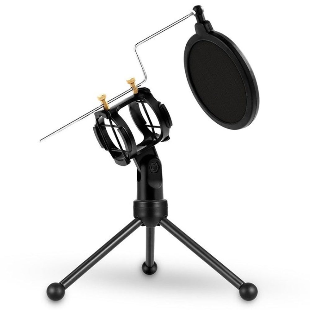 Yanmai PS - 3 Mini Portable Microphone Anti - network Shockproof Desktop Stand - laboratorydeal