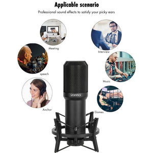 Yanmai Q10 3.5mm Recording Microphone Kit, Q10 - laboratorydeal