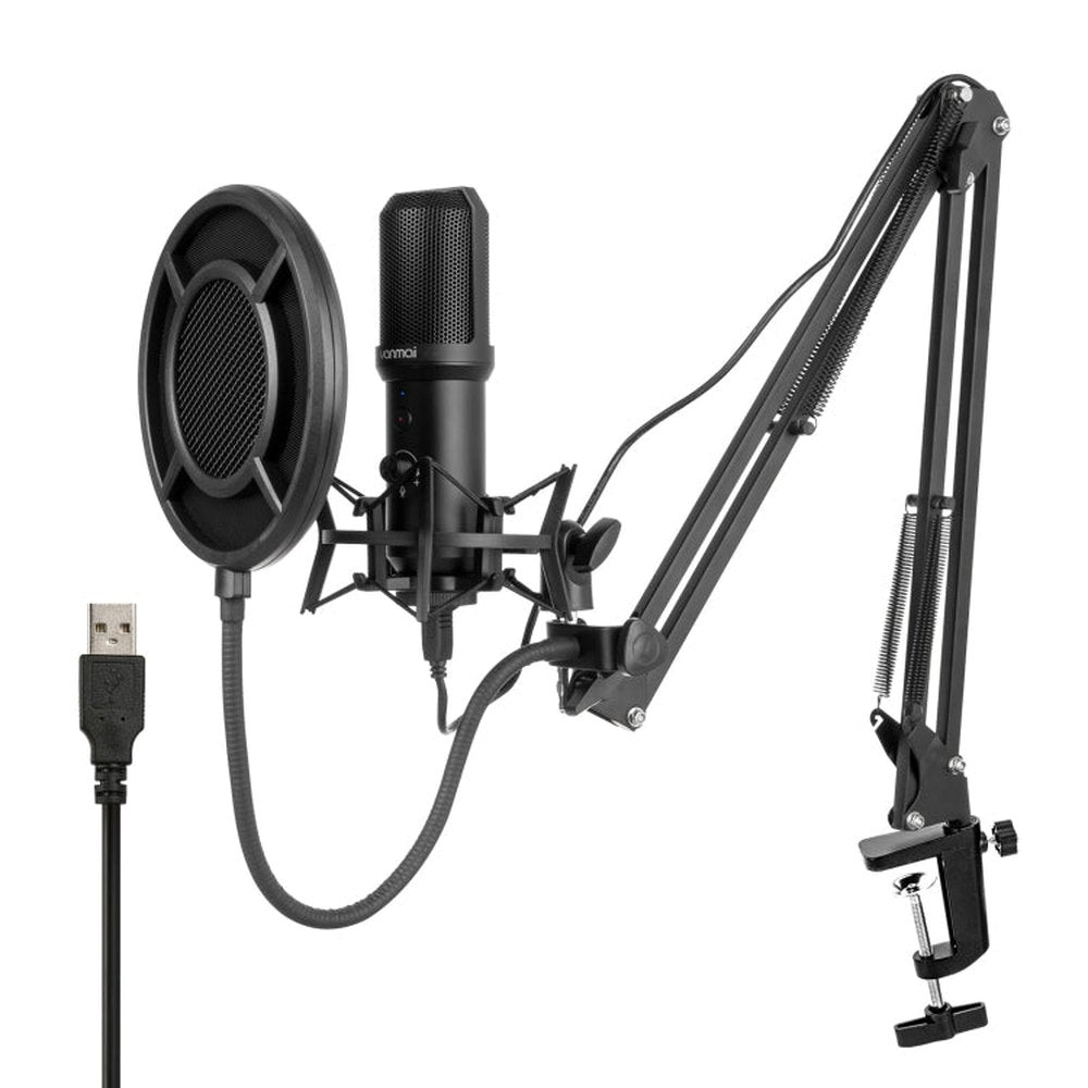 Yanmai Q10B USB Recording Microphone Kit, Q10B - laboratorydeal