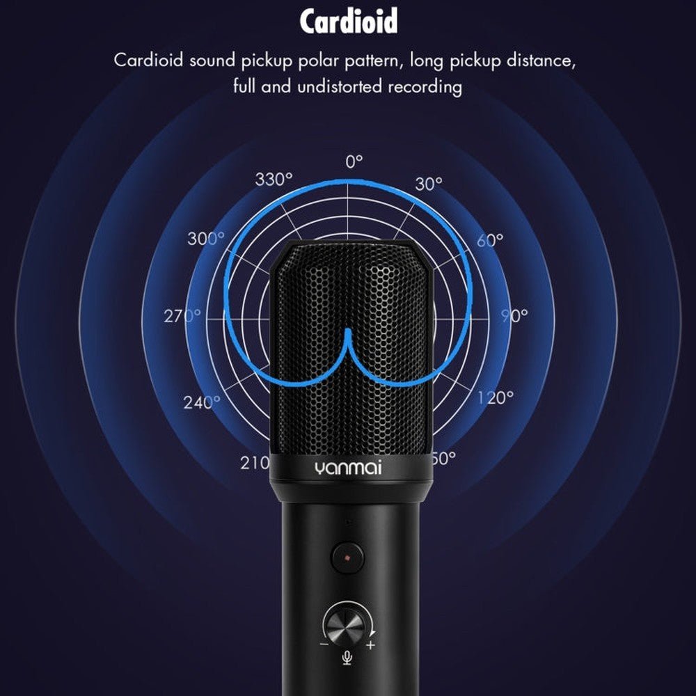 Yanmai Q10B USB Recording Microphone Kit, Q10B - laboratorydeal