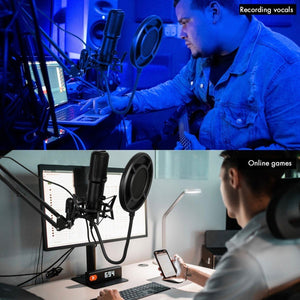 Yanmai Q10B USB Recording Microphone Kit, Q10B - laboratorydeal
