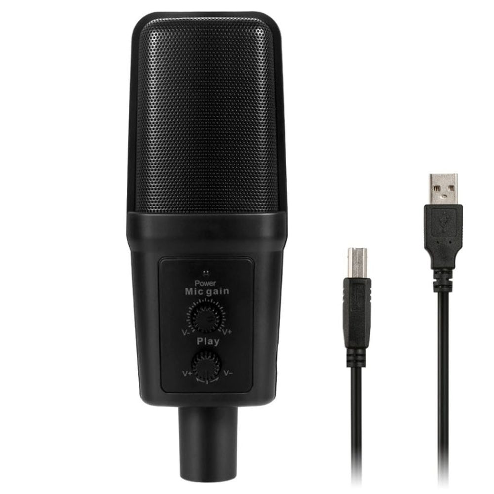 Yanmai SF - 970 Professional Condenser Sound Recording Microphone with Tripod Holder & USB Cable , Cable Length: 1.8m - laboratorydeal