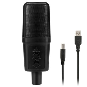 Yanmai SF - 970 Professional Condenser Sound Recording Microphone with Tripod Holder & USB Cable , Cable Length: 1.8m - laboratorydeal