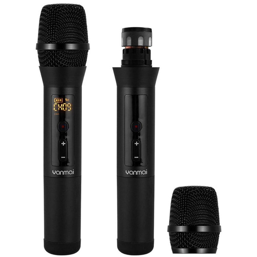 Yanmai UF8 UHF Wireless Dynamic Microphone with LCD Display, UF8 - laboratorydeal