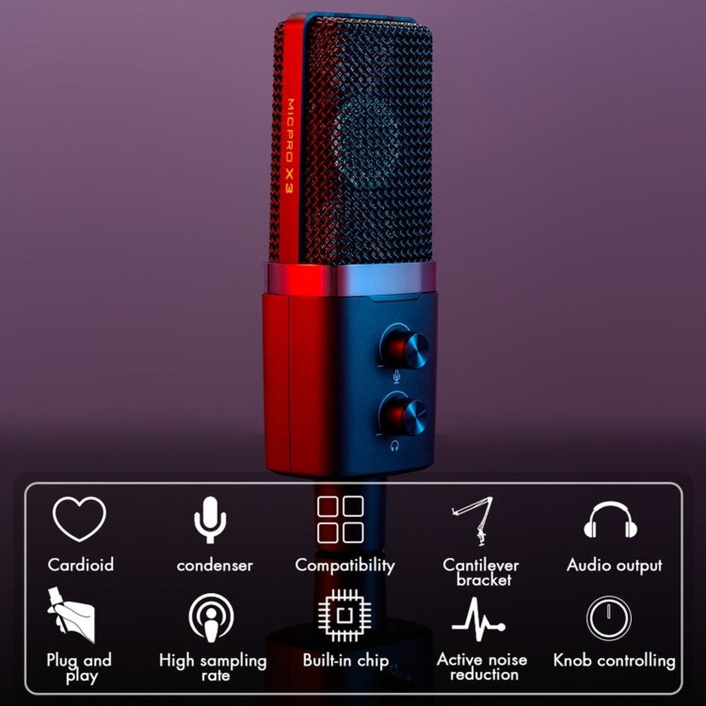 Yanmai X3 USB Recording Microphone Kit, X3 - laboratorydeal
