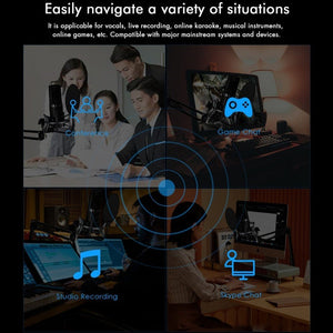 Yanmai X3 USB Recording Microphone Kit, X3 - laboratorydeal