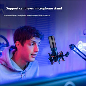 Yanmai X3W Wireless / Wired Dual Mode RGB Gaming Noise Reduction Microphone, X3W - laboratorydeal