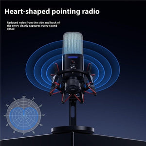 Yanmai X3W Wireless / Wired Dual Mode RGB Gaming Noise Reduction Microphone, X3W - laboratorydeal