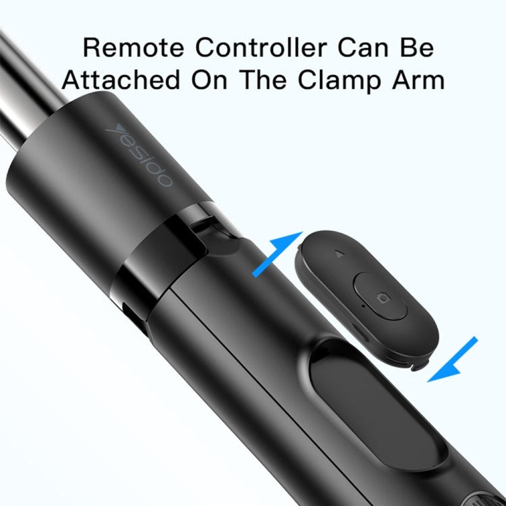 Yesido SF13 Retractable Extended Bluetooth Tripod Phone Live Streaming Selfie Stand, SF13 - laboratorydeal