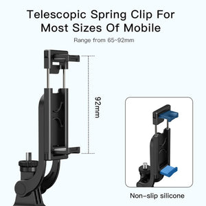Yesido SF13 Retractable Extended Bluetooth Tripod Phone Live Streaming Selfie Stand, SF13 - laboratorydeal