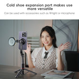 Yesido SF19 Magnetic Cell Phone Tripod Bluetooth Remote Control Selfie Stick, SF19
