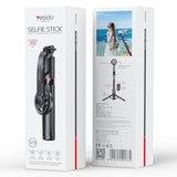 Yesido SF19 Magnetic Cell Phone Tripod Bluetooth Remote Control Selfie Stick, SF19