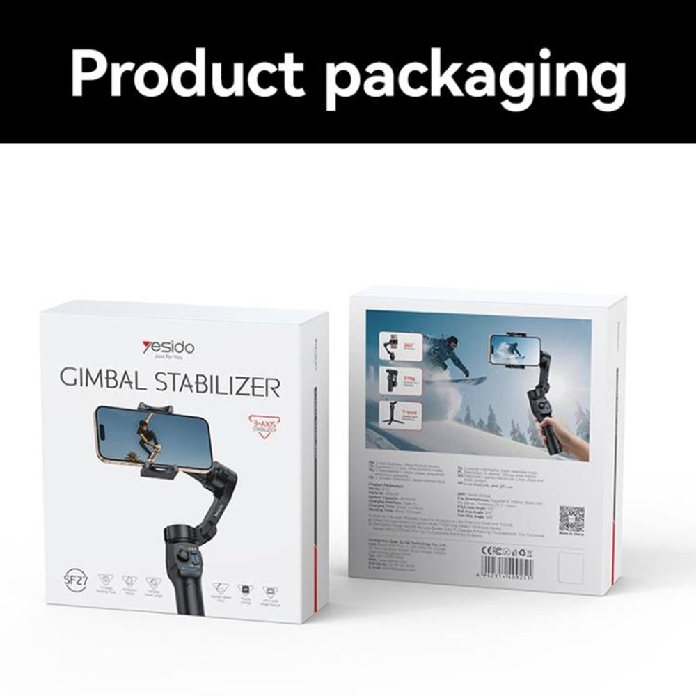 Yesido SF27 3 Axis Handheld Shooting Stabilizer - laboratorydeal