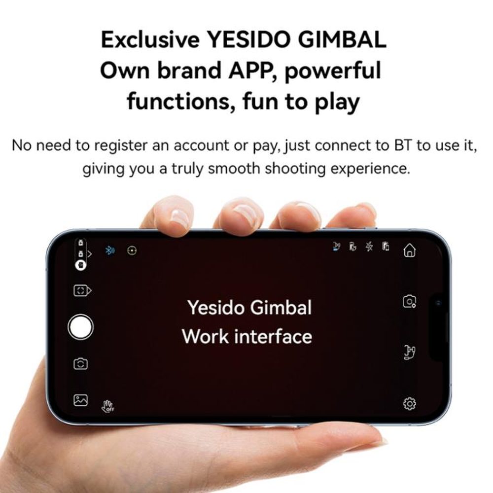Yesido SF27 3 Axis Handheld Shooting Stabilizer - laboratorydeal