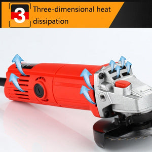 ZHOUDAWANG Multifunctional Household Electric Angle Grinder, CN Plug, Ordinary Version 1200W - laboratorydeal
