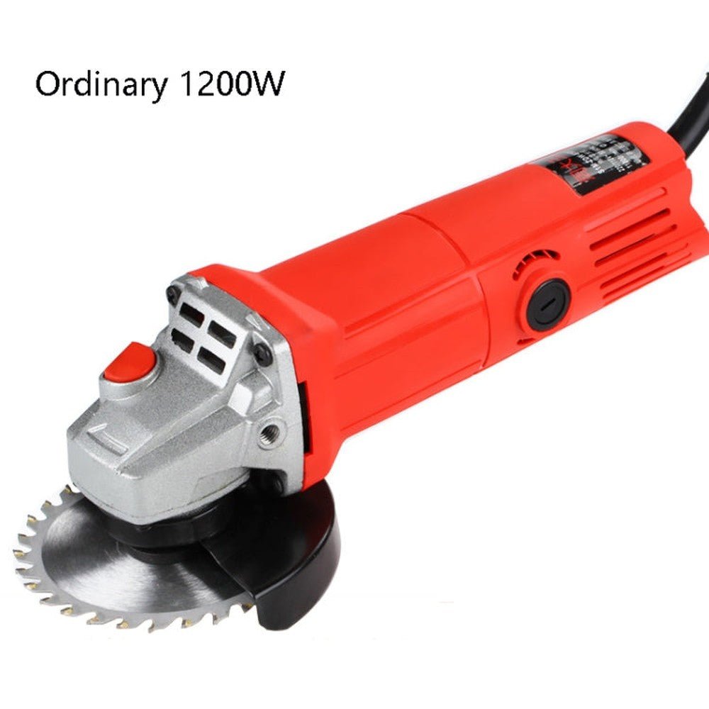 ZHOUDAWANG Multifunctional Household Electric Angle Grinder, CN Plug, Ordinary Version 1200W - laboratorydeal