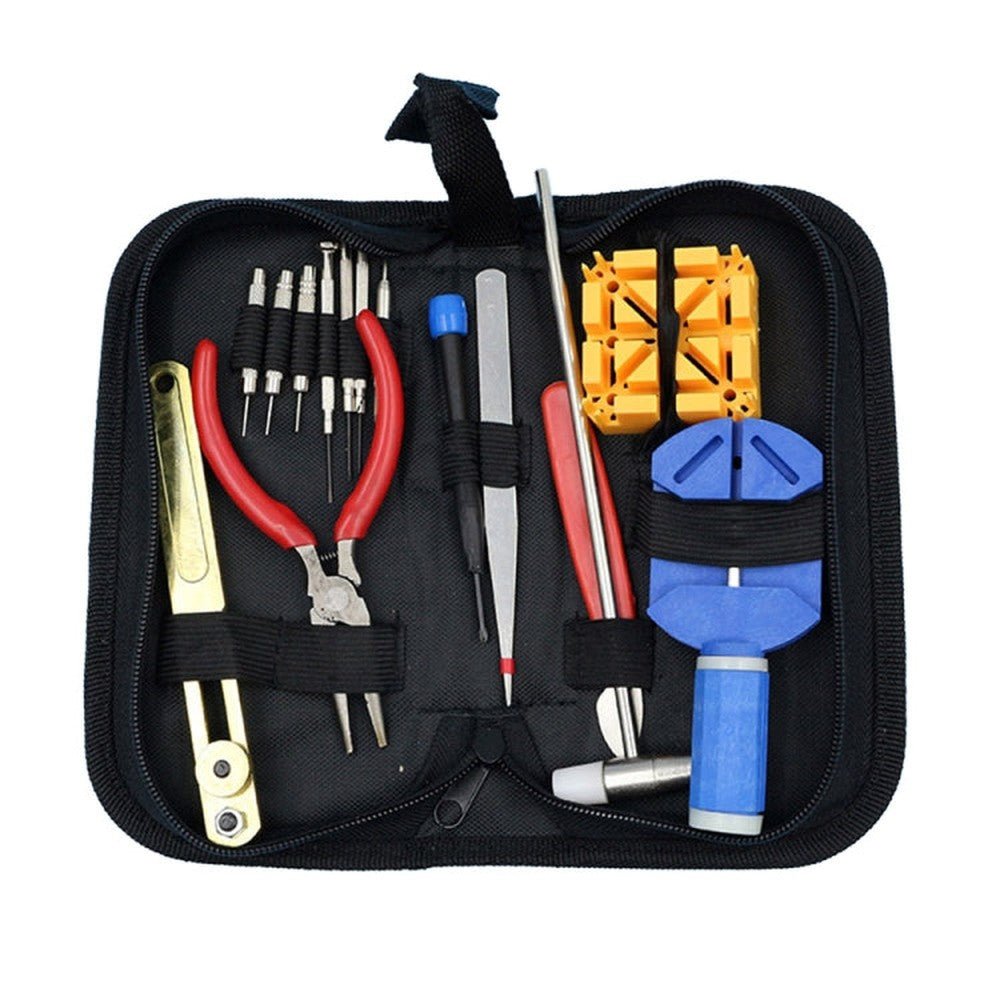 Zipper Storage Package Portable Multi - Function Tool Storage Bag, Style:, A Canvas, B Leather+Canvas, C Leather, D Canvas, E Leather+Canvas, F Leather+Canvas - laboratorydeal