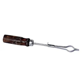 Test Tube Holder & Rack Pack of 2 Chrome-Plated & Wooden Laboratory Test Tube Holders for Science Experiments, Chemistry Labs, Schools & Educational Use