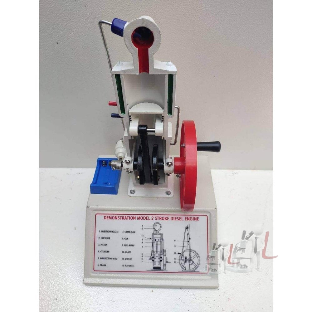 2 stroke diesel engine model - Laboratorydeal