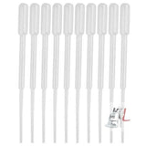 3 ml Graduated Pipette, 0.5ml Plastic Dropper, Ink Filler, Transfer Tube (Pack of 500) - Laboratorydeal