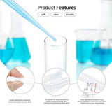 3ML Plastic Transfer Pipettes Eye Dropper, Disposable Essential Oils Pipettes Dropper Makeup Tool Science and Lab (50 Pcs) - Laboratorydeal