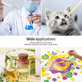 3ML Plastic Transfer Pipettes Eye Dropper, Disposable Essential Oils Pipettes Dropper Makeup Tool Science and Lab (50 Pcs) - Laboratorydeal