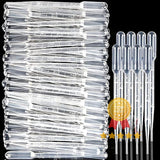 3ML Plastic Transfer Pipettes Eye Dropper, Disposable Essential Oils Pipettes Dropper Makeup Tool Science and Lab (50 Pcs) - Laboratorydeal