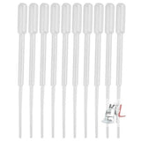 3ml Transfer Graduated Pipettes Graduated 0.5ml Plastic Dropper, Ink Filler, Transfer Tube (PACK OF 50)- 
