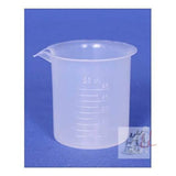 Plastic Beaker Set 50ml, 100ml, 250ml, 500ml- Laboratory Equipment