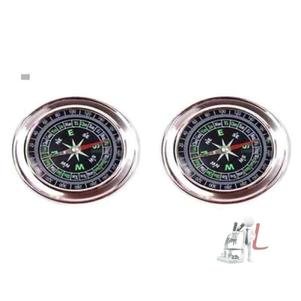 50mm Magnetic Compass - Pack of 2 by labpro - Laboratorydeal