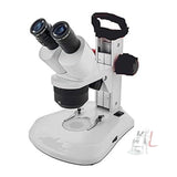 ARGLabs Binocular Microscope, Dual Magnification, Incident and Transmitted LED with Illumination Control- BISS