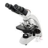 ARGLabs Binocular Microscope, WF 10X Eyepiece, 4X, 10X, 40X & 100X Objectives, 360� Rotatable Head, LED Illumination- BISS