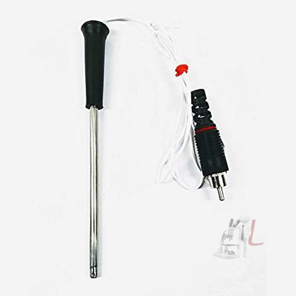 ARGLabs Temperature Sensor, Stainless steel, with handle (Black, Standard Size)- BISS