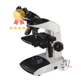 Binocular Microscope (Magnification : 40x-400x) - White- Laboratory equipments