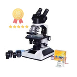 Binocular Microscope with WF10X Pair and Cover
