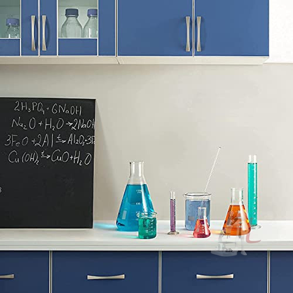 Measuring Cylinder 5 ml, 10 ml, 25 ml, 50 ml Borosilicate 3.3 Glass with Graduation Marks, Set of 4 Measuring Cylinders - Laboratorydeal