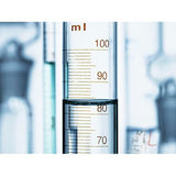 Measuring Cylinder 5 ml, 10 ml, 25 ml, 50 ml Borosilicate 3.3 Glass with Graduation Marks, Set of 4 Measuring Cylinders - Laboratorydeal