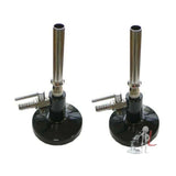 Bunsen Burner with Stop cock - Pack of 2- physics lab apparatus