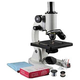 Compound Student Microscope with 50 Slide and Lens