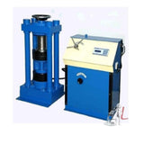 Compression Testing Machine  fitted with Digital Load Indicator- tile testing lab