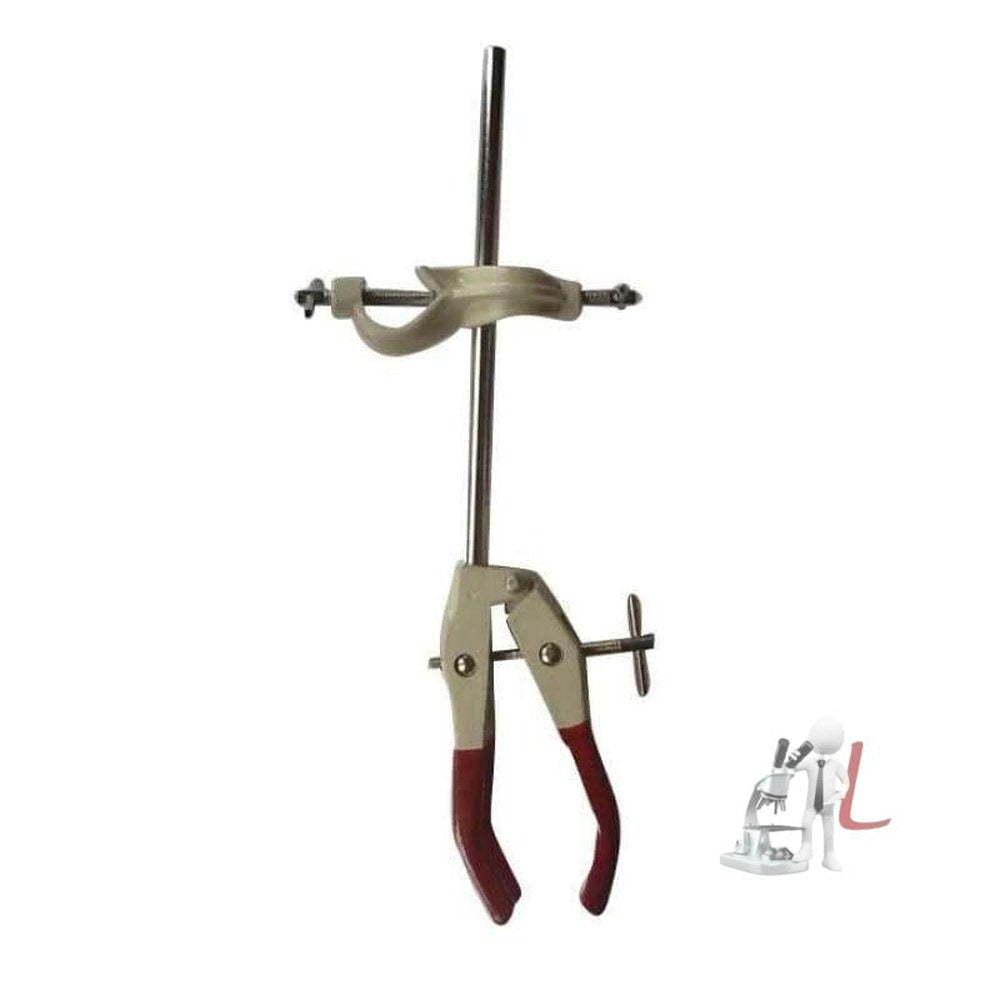 Condenser Clamp Three Finger Sleeves Coated With Boss Head - Laboratorydeal